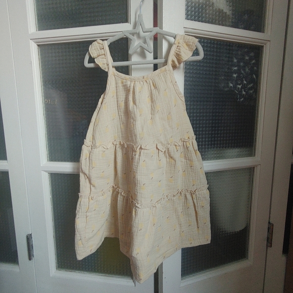 Rabbit Bear Organic Cotton Toddler Dresses - Picture 8 of 11